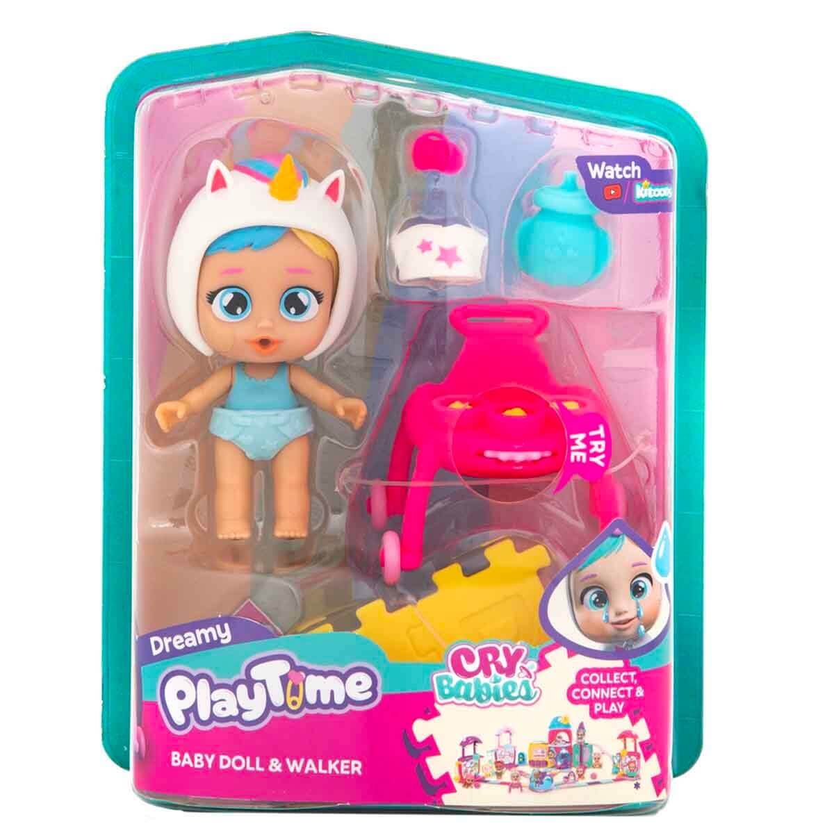 Cry Babies Oyun Zamanı Dreamy Bebek ve Yürüteç - Roket Oyuncak