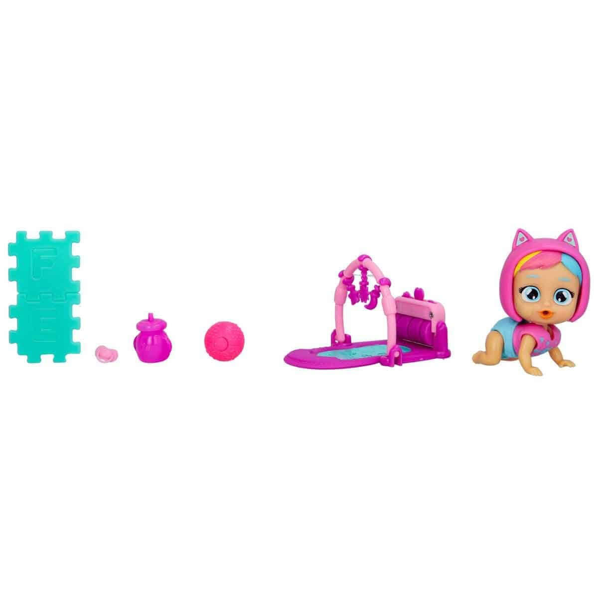 Cry Babies Oyun Zamanı Millie Emekleyen Bebek ve Gym - Roket Oyuncak