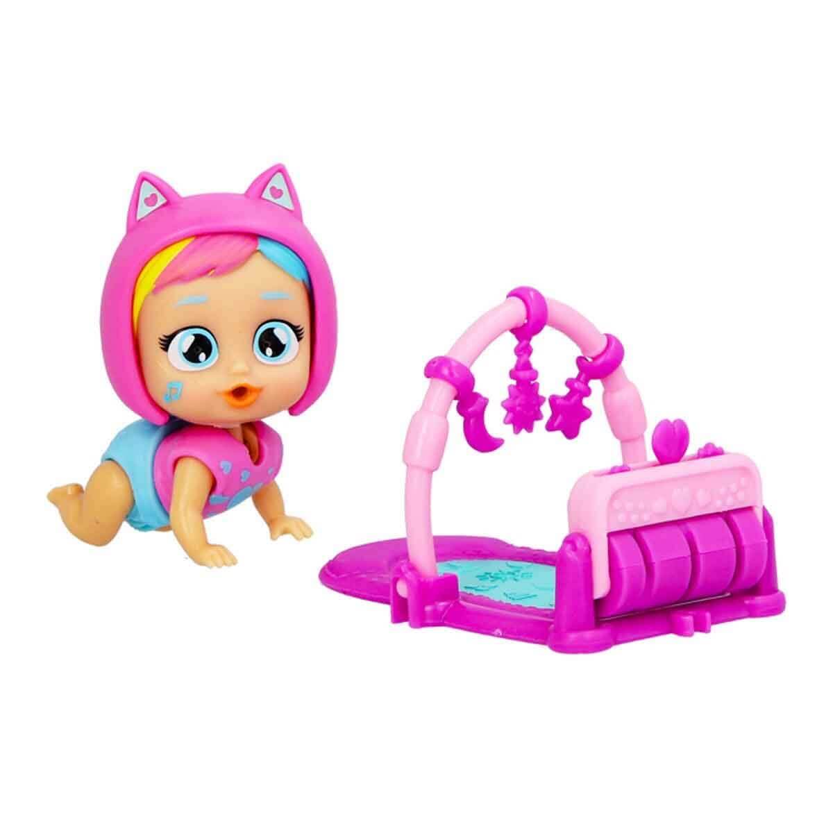 Cry Babies Oyun Zamanı Millie Emekleyen Bebek ve Gym - Roket Oyuncak