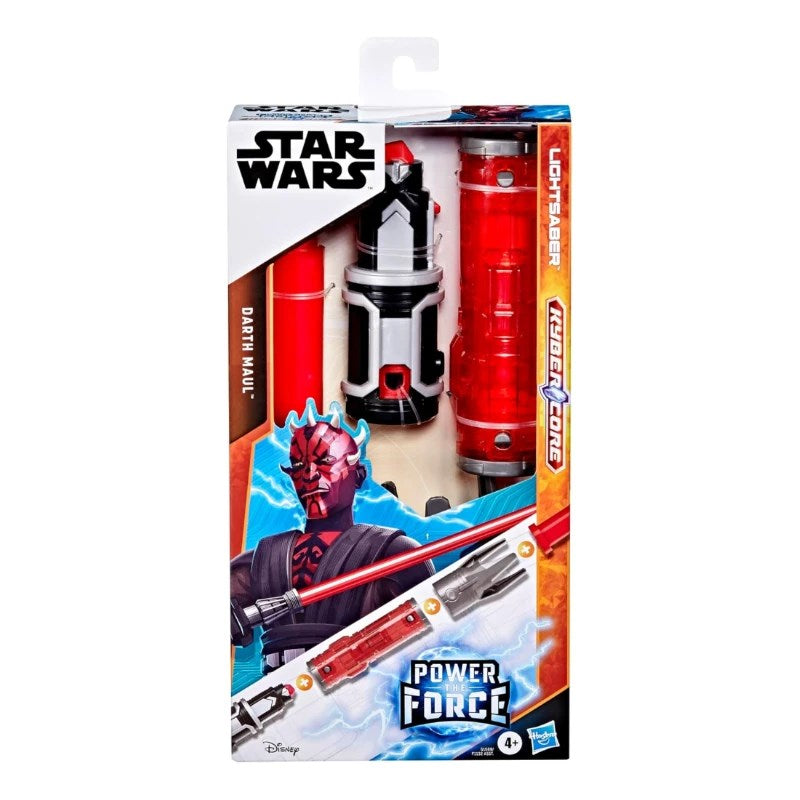 Star Wars Power The Force Işın Kılıcı Darth Maul uzaktan kumandalı kılıç ve parçalı tasarımıyla.