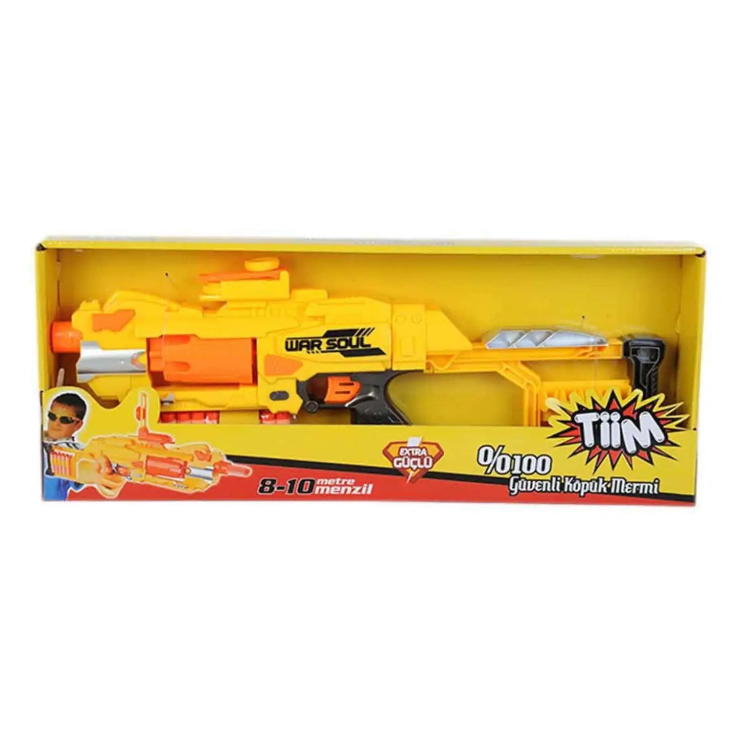 Tiim Sünger Dart Atan Revolver Tüfek