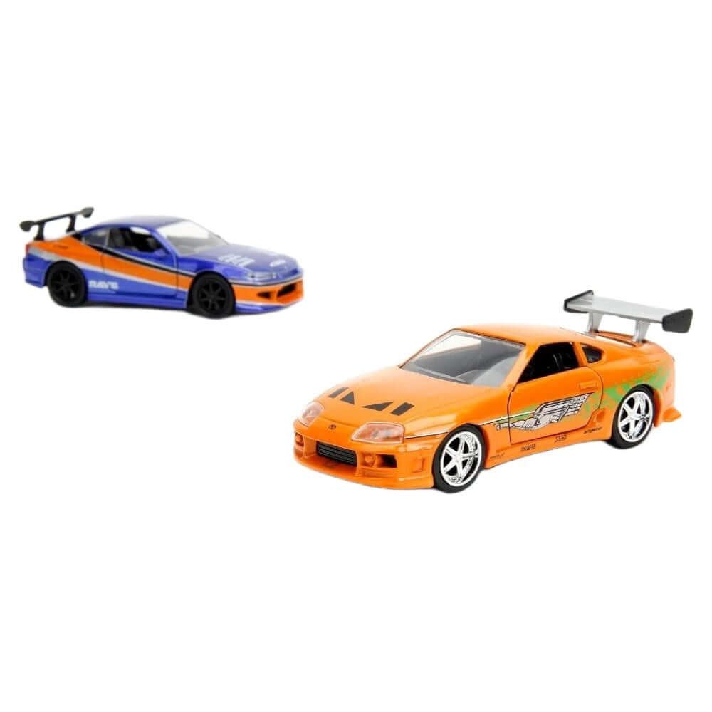 Jada Fast & Furious 2'li Araç 2001 Silvia S15 & 1995 Supra