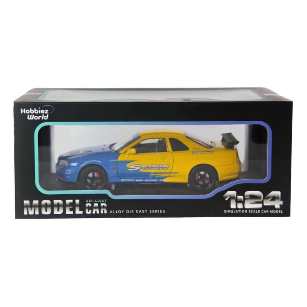 Hobbiez World Model Araba Skyline GT-R Spoon Sports