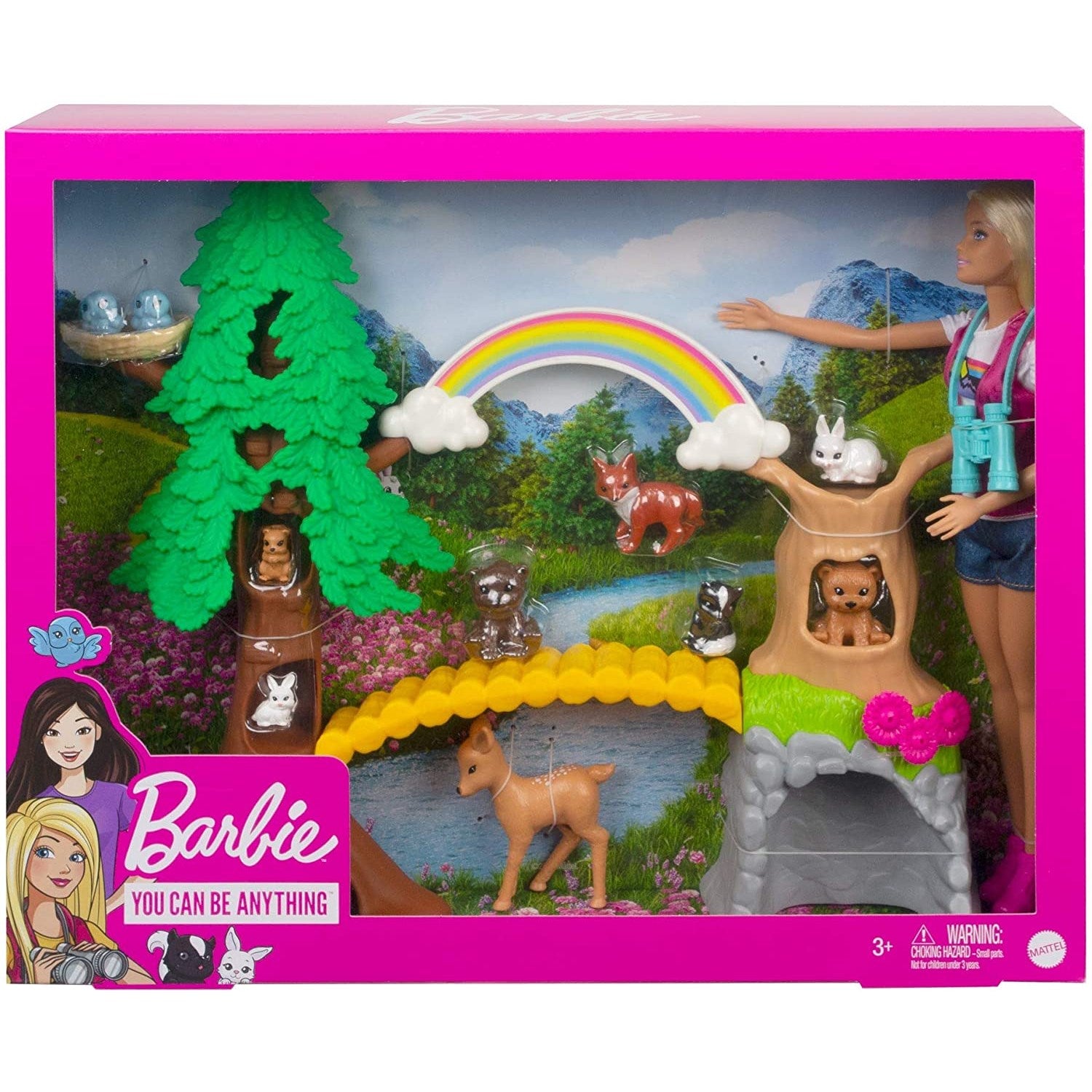 Barbie Tropikal Yaşam Rehberi Bebek ve Oyun Seti