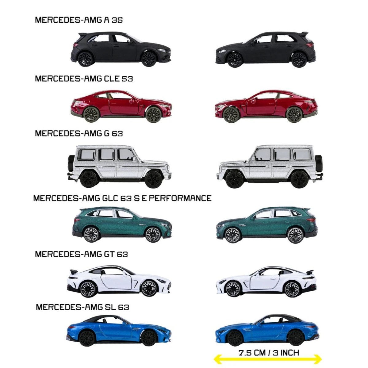 Majorette 1:64 Mercedes-AMG Premium Serisi Model Arabalar CLE S3