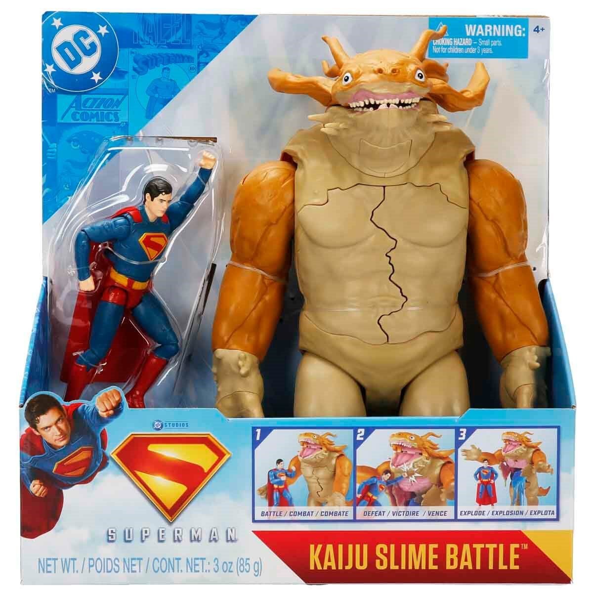 DC Comics Superman Kaiju Slime Savaşı Oyun Seti 6073195 - Roket Oyuncak