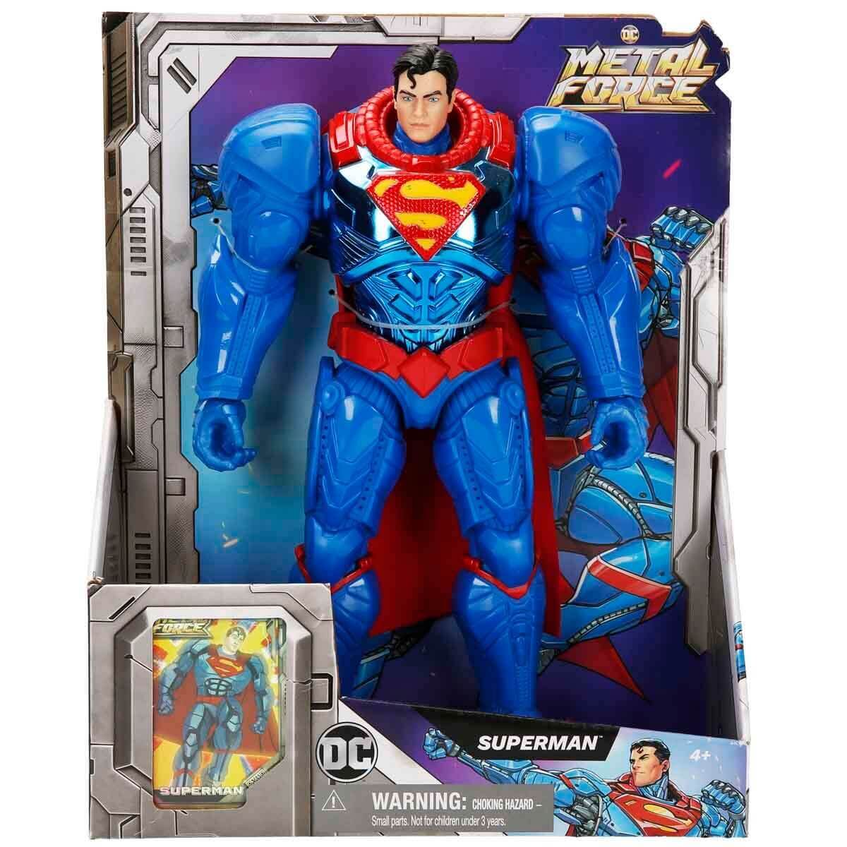 DC Metal Force Heroes Superman Figür 30 Cm 6072667 - Roket Oyuncak