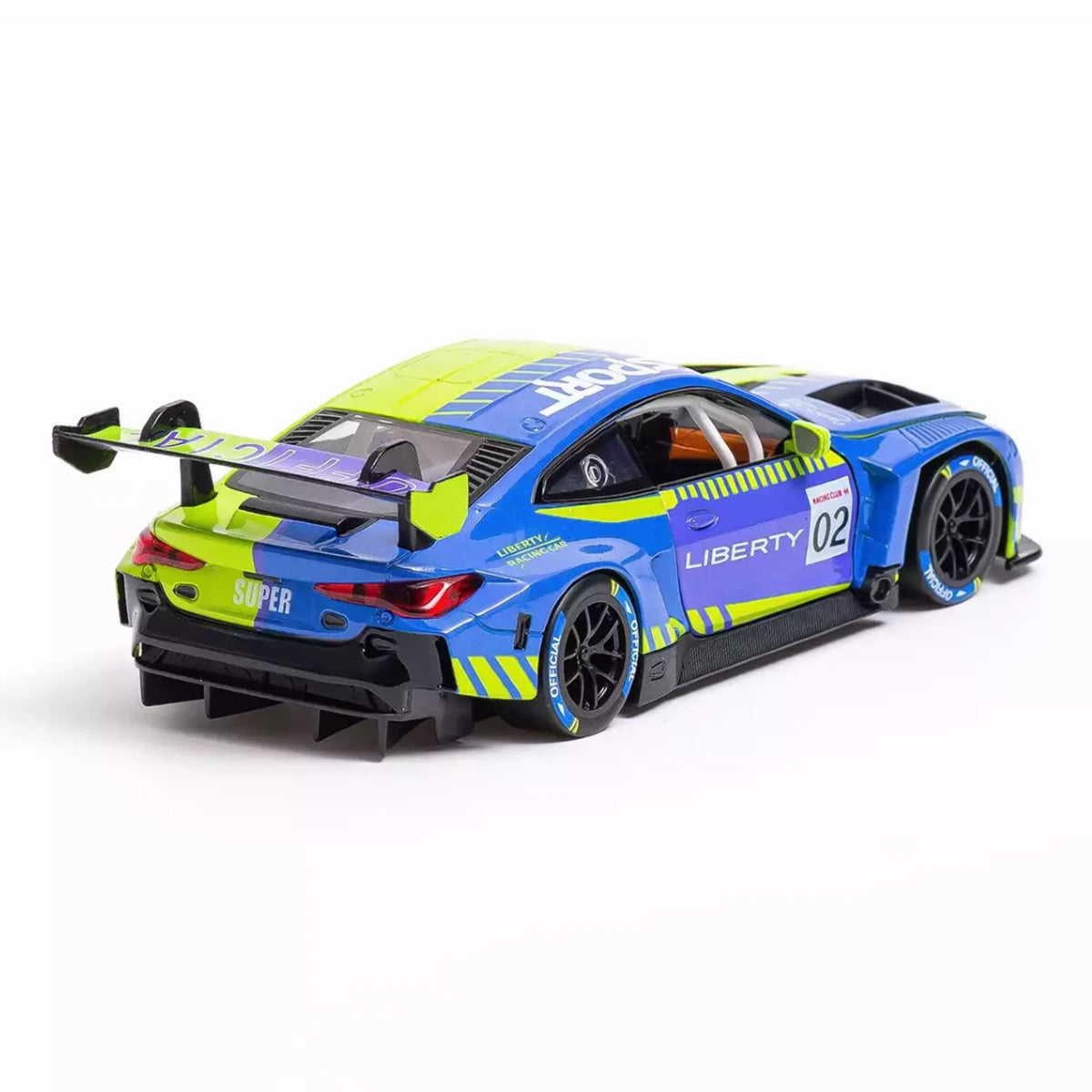 CCA 1:24 BMW M4 GT3 DTM Liberty Model Araba Metal Diecast