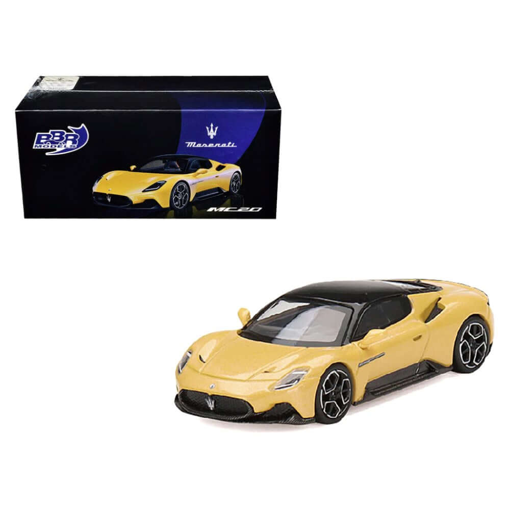 BBR Models Maserati MC20 Giallo Genio