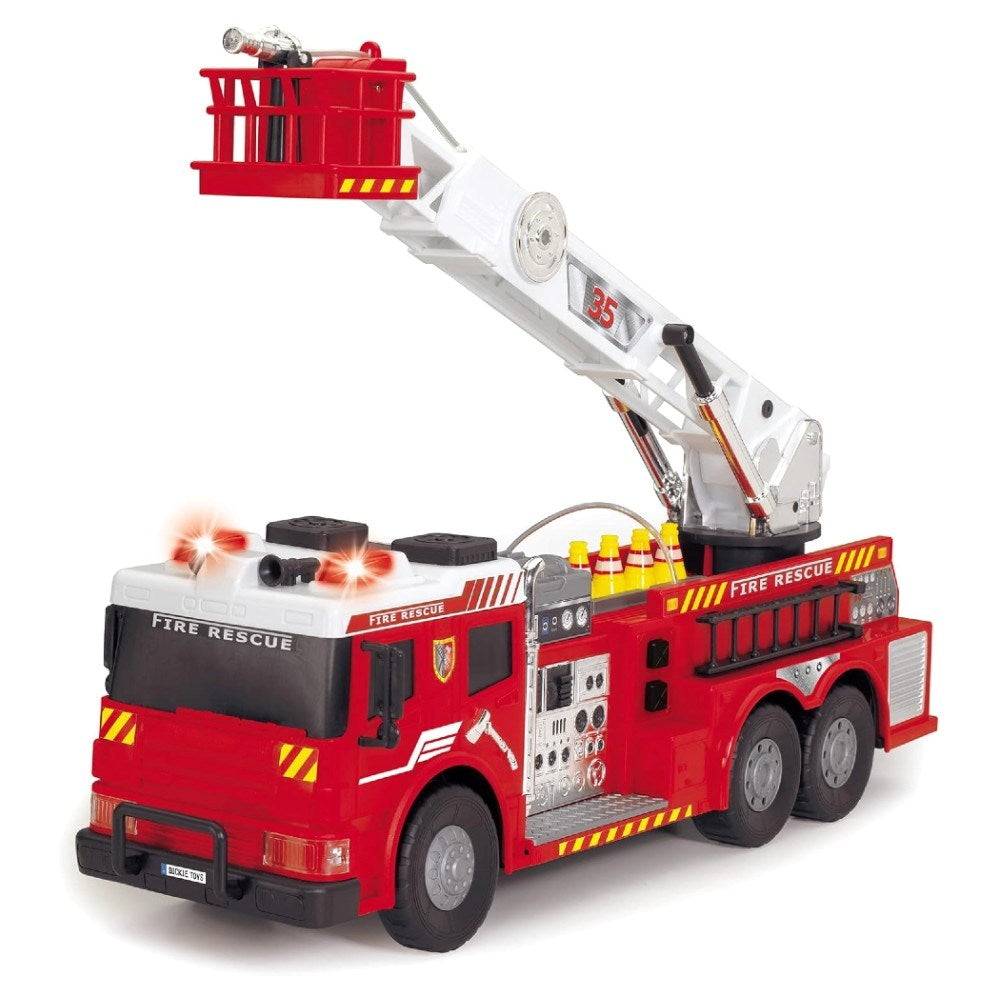 Dickie Aerial Ladder Truck Uzaktan Kumandalı İtfaiye Aracı, gerçekçi detaylar ve uzaktan kumanda ile tasarlanmış oyuncak itfaiye aracı.