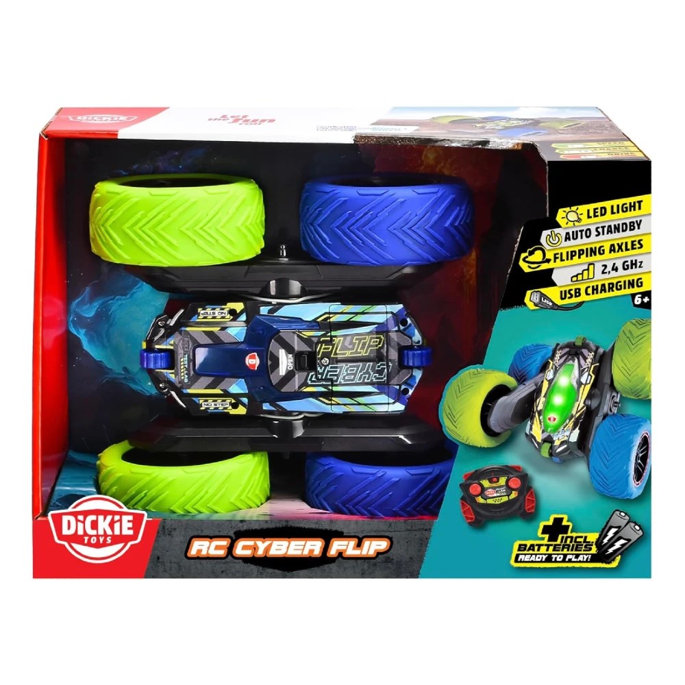 Dickie RC Cyber Flip Uzaktan Kumandalı Araba