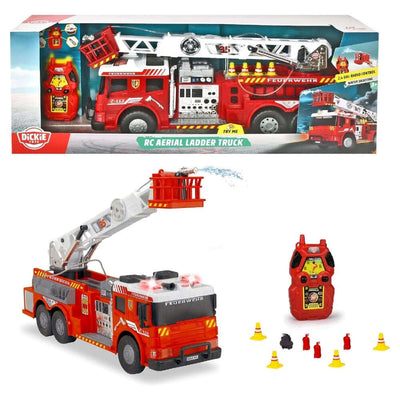 Dickie Aerial Ladder Truck Uzaktan Kumandalı İtfaiye Aracı - Roket Oyuncak