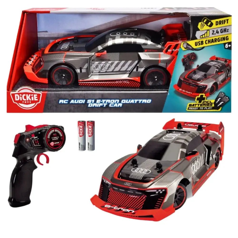 Dickie Audi S1 E - Tron Quattro Drift Uzaktan Kumandalı Araba - Roket Oyuncak