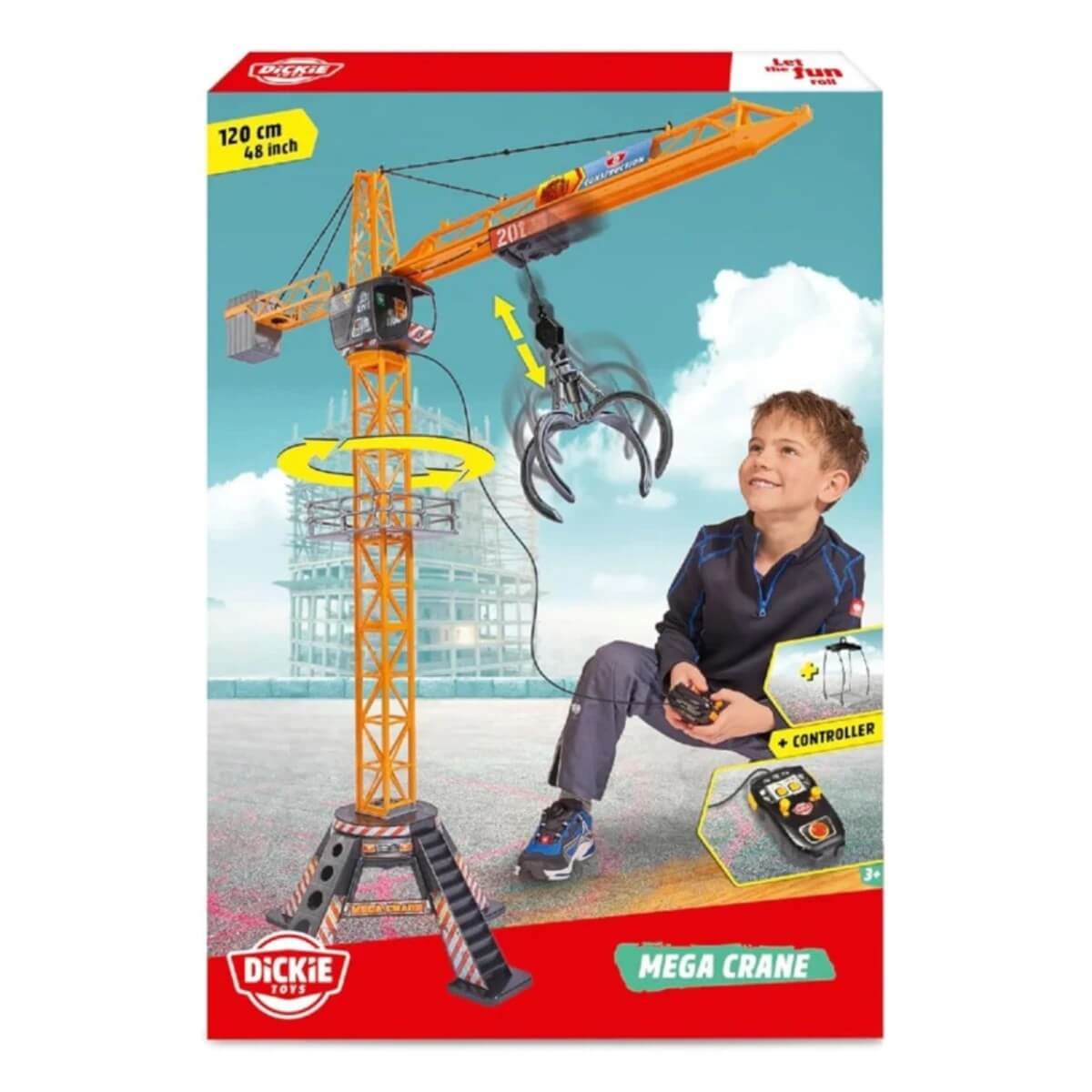 Dickie Mega Crane Vinç Oyun Seti 203462412 - Roket Oyuncak