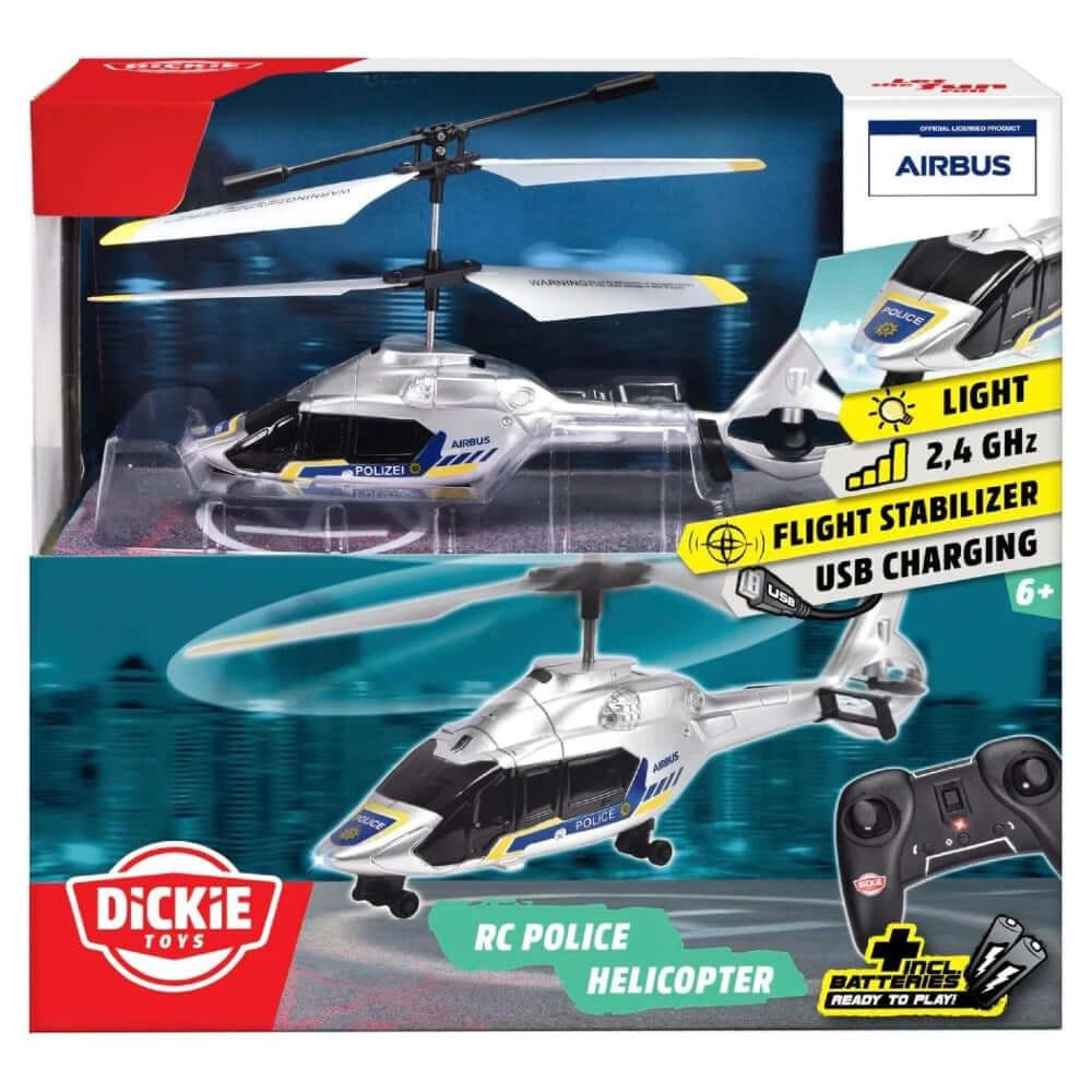 Dickie RC Airbus H160 Uzaktan Kumandalı Polis Helikopteri - Roket Oyuncak