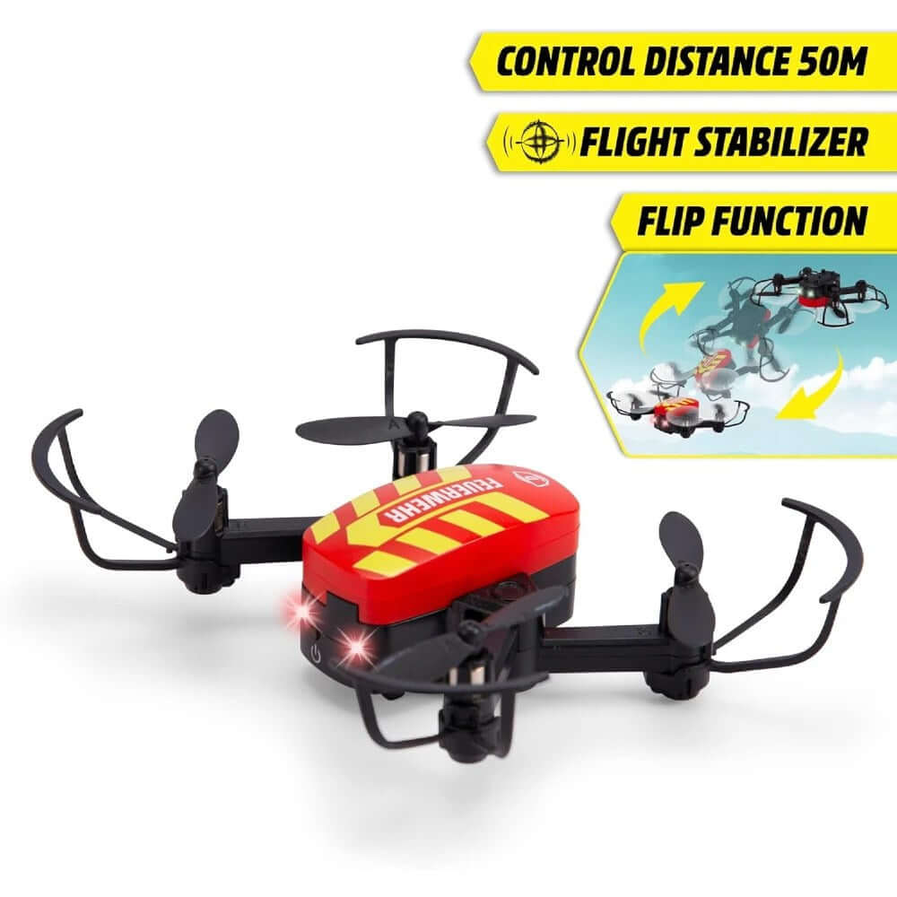 Dickie RC Fire Drone Uzaktan Kumandalı İtfaiye Drone - Roket Oyuncak