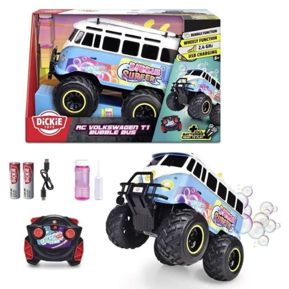 Dickie RC Volkswagen T1 Bubble Bus Uzaktan Kumandalı Araba - Roket Oyuncak