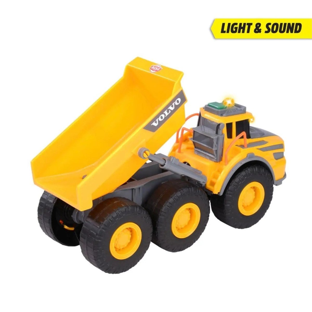 Dickie Sesli ve Işıklı Volvo Damperli Kamyon 203723007 - Roket Oyuncak