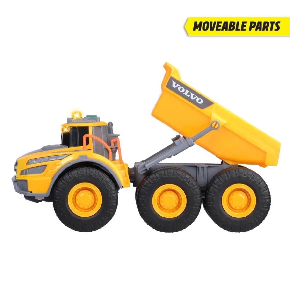 Dickie Sesli ve Işıklı Volvo Damperli Kamyon 203723007 - Roket Oyuncak