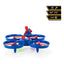 Dickie Spider-Man Uzaktan Kumandalı Drone Aracı Marvel Lisanslı, 2.4 GHz Kesintisiz Frekanslı, Jiroskop Dengeli ve Takla Fonksiyonlu RC Mini Drone - Roket Oyuncak