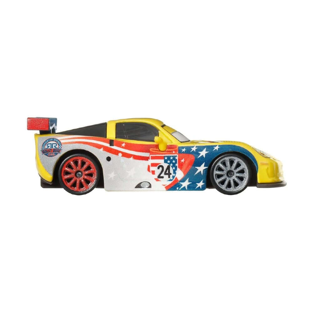 Disney Pixar Cars Tekli Karakter Araçlar Jeff Gorvette - Roket Oyuncak