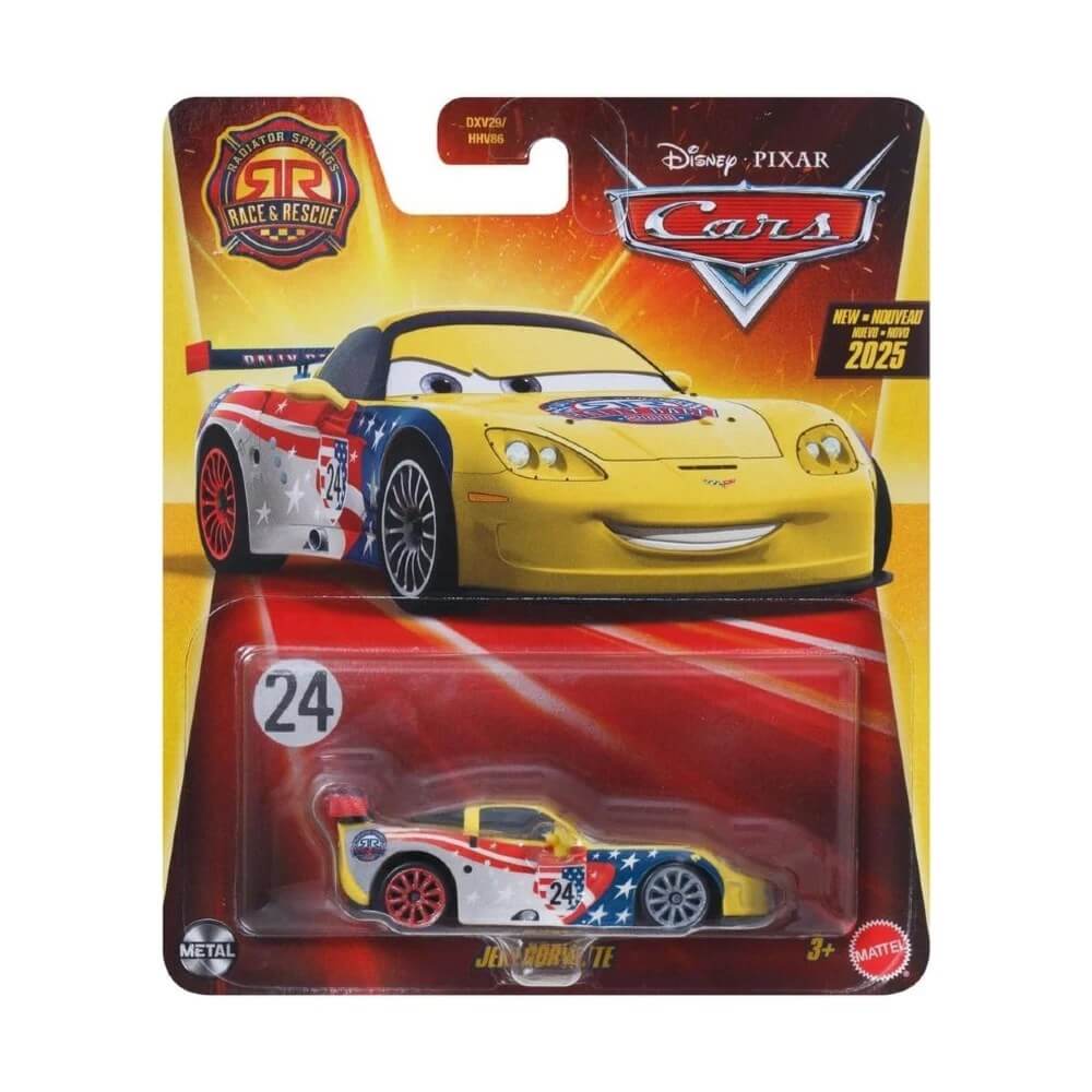 Disney Pixar Cars Tekli Karakter Araçlar Jeff Gorvette - Roket Oyuncak