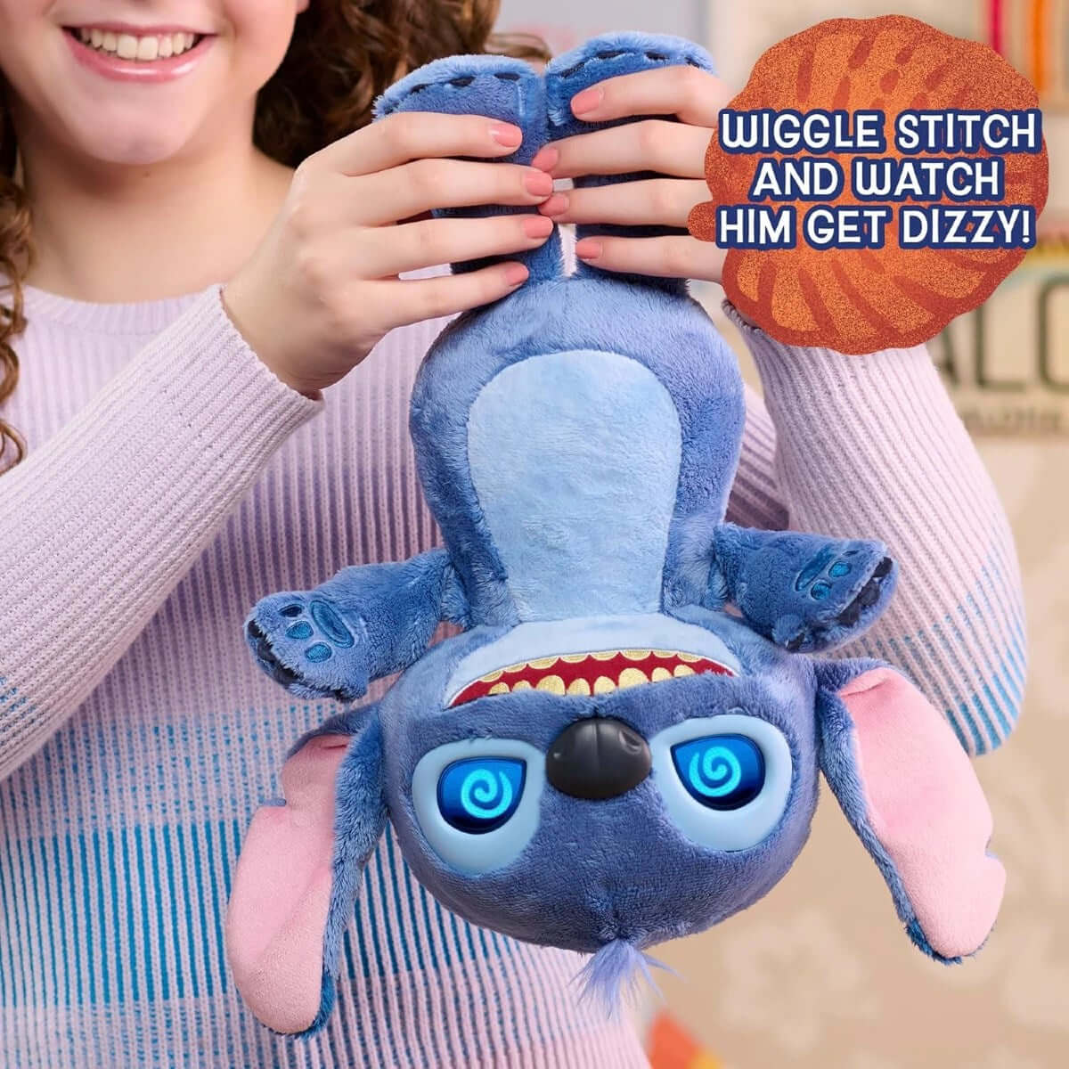 Disney Stitch Sesli 36 Cm Etikileşimli Peluş TTC52000 - Roket Oyuncak
