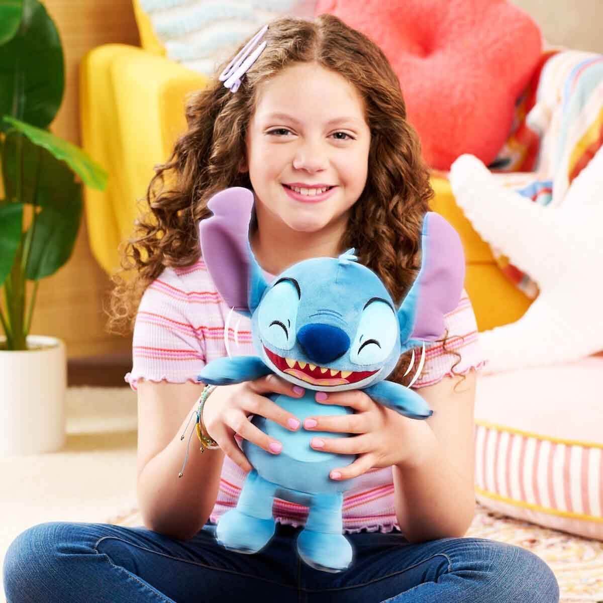 Disney Stitch Sesli Kıkırdayan Peluş 33 Cm TTC35000 - Roket Oyuncak