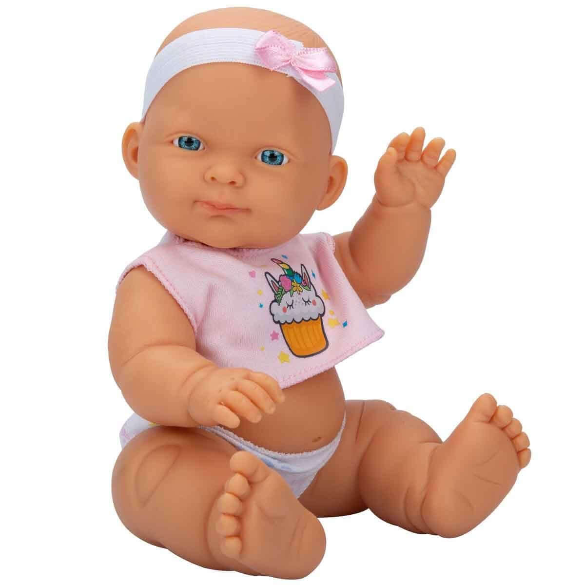 Dollz N More Ada Bebek 23 Cm Pembe Fiyonk Pembe Bluz - Roket Oyuncak