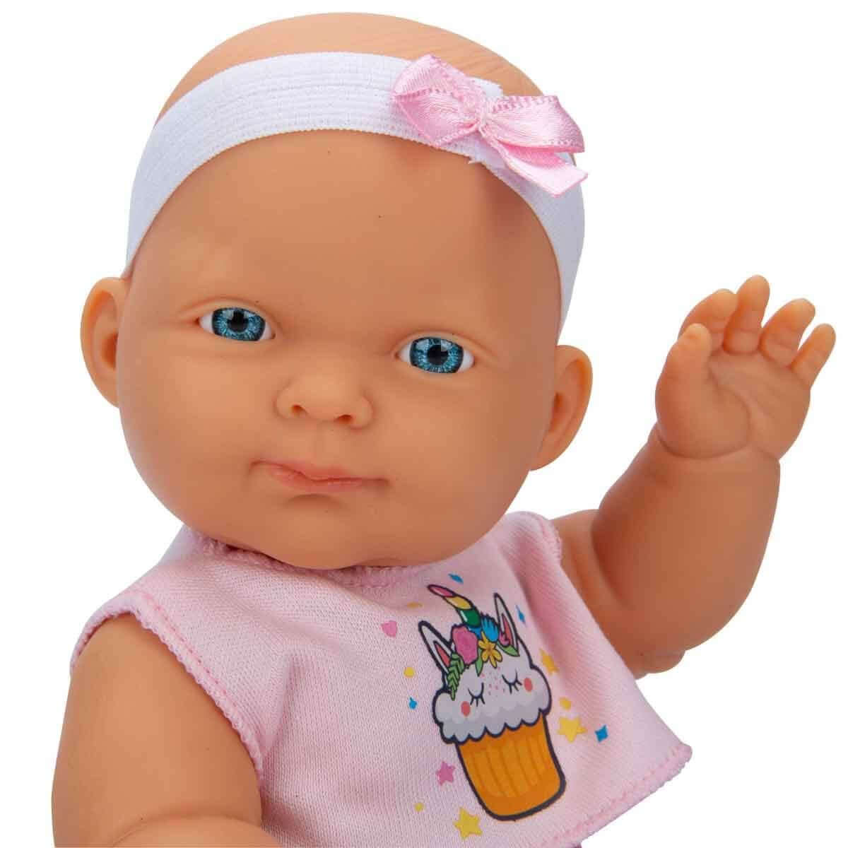 Dollz N More Ada Bebek 23 Cm Pembe Fiyonk Pembe Bluz - Roket Oyuncak