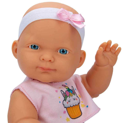Dollz N More Ada Bebek 23 Cm Pembe Fiyonk Pembe Bluz - Roket Oyuncak