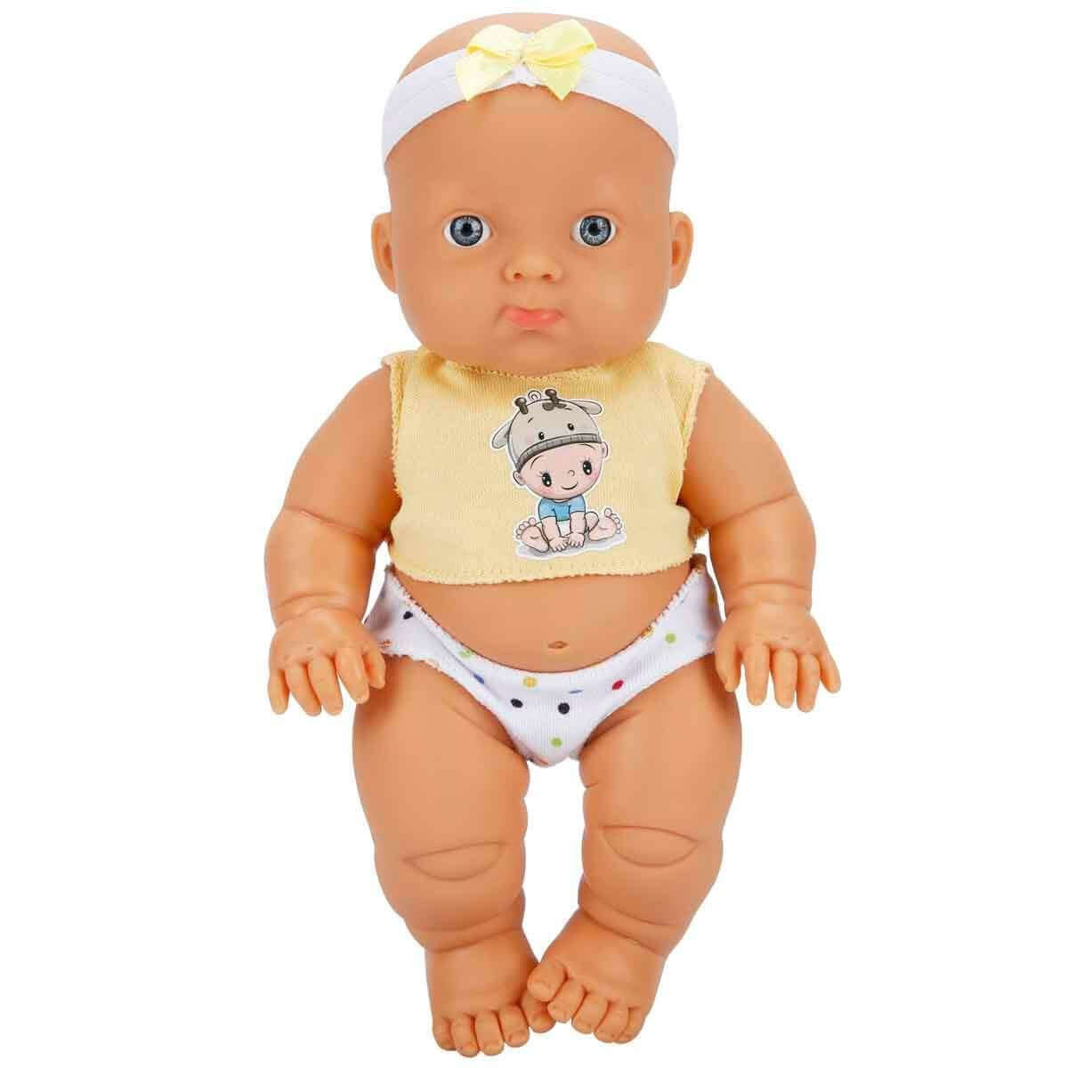 Dollz N More Ada Bebek 23 Cm Sarı Fiyonk Sarı Bluz - Roket Oyuncak
