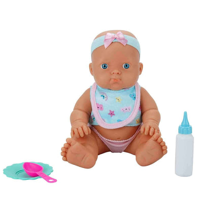Dollz n More Ada Bebek Beslenme Seti 23 Cm Mavi - Roket Oyuncak