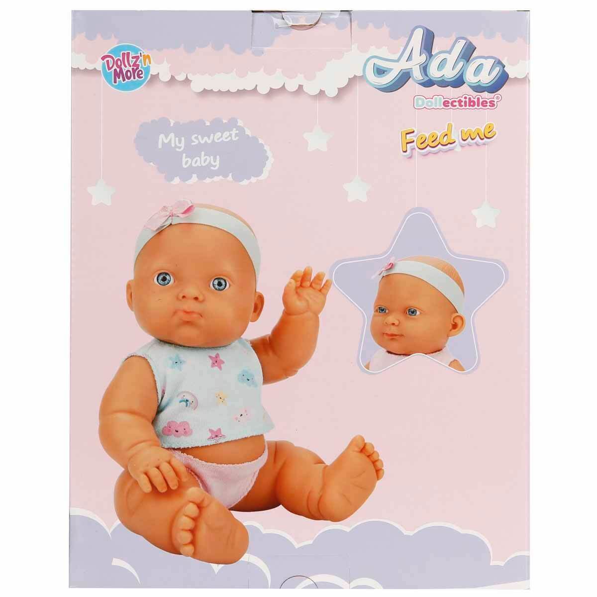 Dollz n More Ada Bebek Beslenme Seti 23 Cm Pembe - Roket Oyuncak