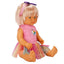 Dollz n More Bebelou Birthday Party Bebek Seti 40 cm Renkli Etekli Modelli, Sürpriz Hediye Kutulu ve İki Katlı Maket Pastalı Evcilik Seti - Roket Oyuncak