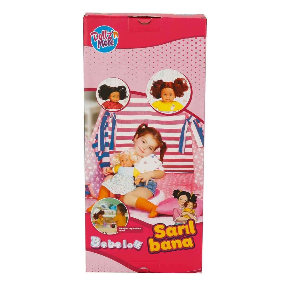 Dollz n More Bebelou Sarıl Bana Bebeği 40 Cm Kızıl Saçlı - Roket Oyuncak
