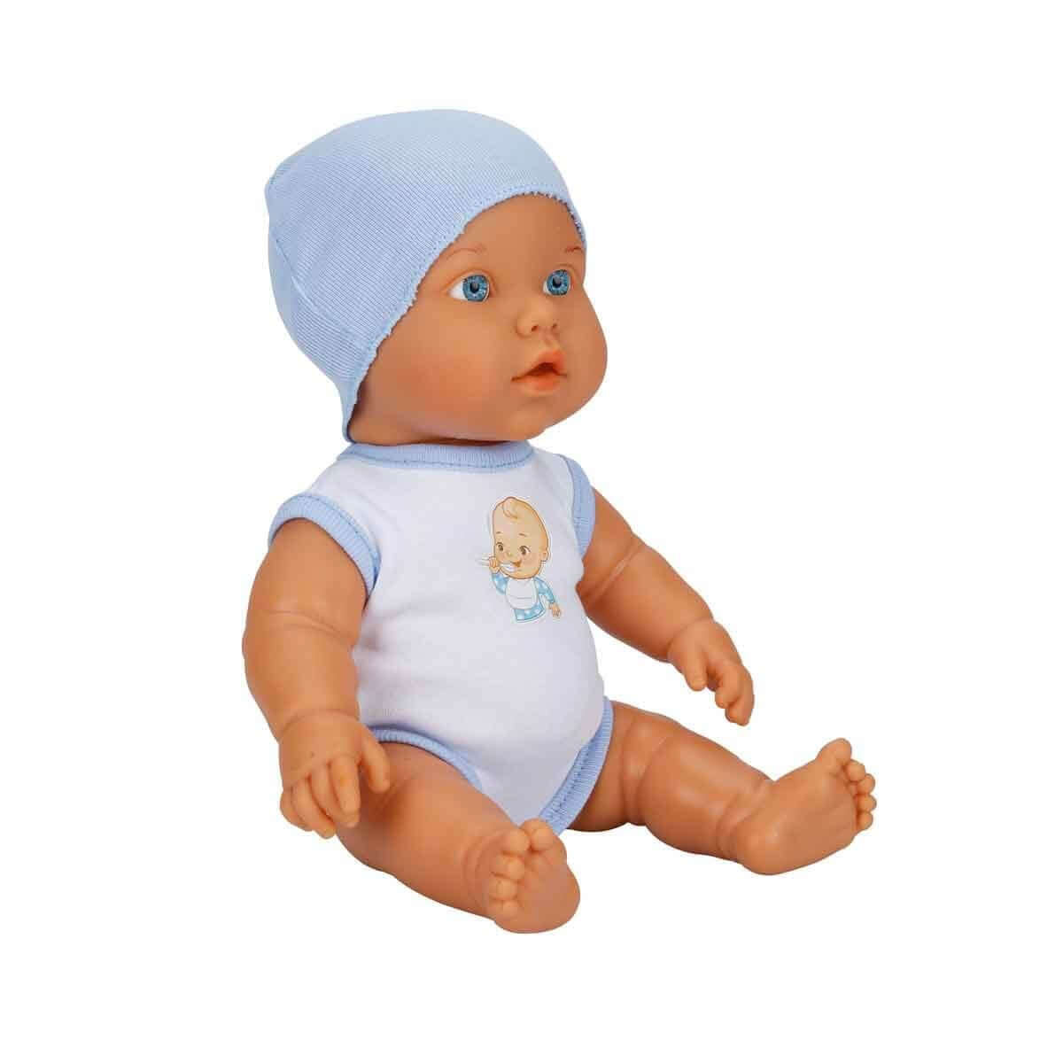 Dollz n More Bebelou Sesli Care Time Oyun Seti 32 Cm Mavi - Roket Oyuncak