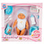 Dollz n More Bebelou Sesli Care Time Oyun Seti 32 Cm Mavi - Roket Oyuncak