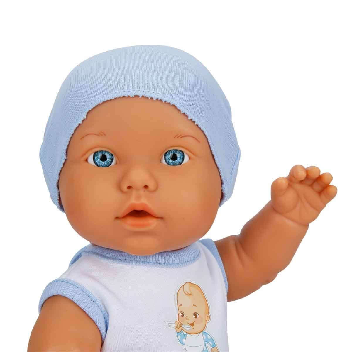 Dollz n More Bebelou Sesli Care Time Oyun Seti 32 Cm Mavi - Roket Oyuncak
