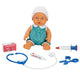 Dollz n More Bebelou The Doctor's Bebek Seti 32 Cm Mavi - Roket Oyuncak
