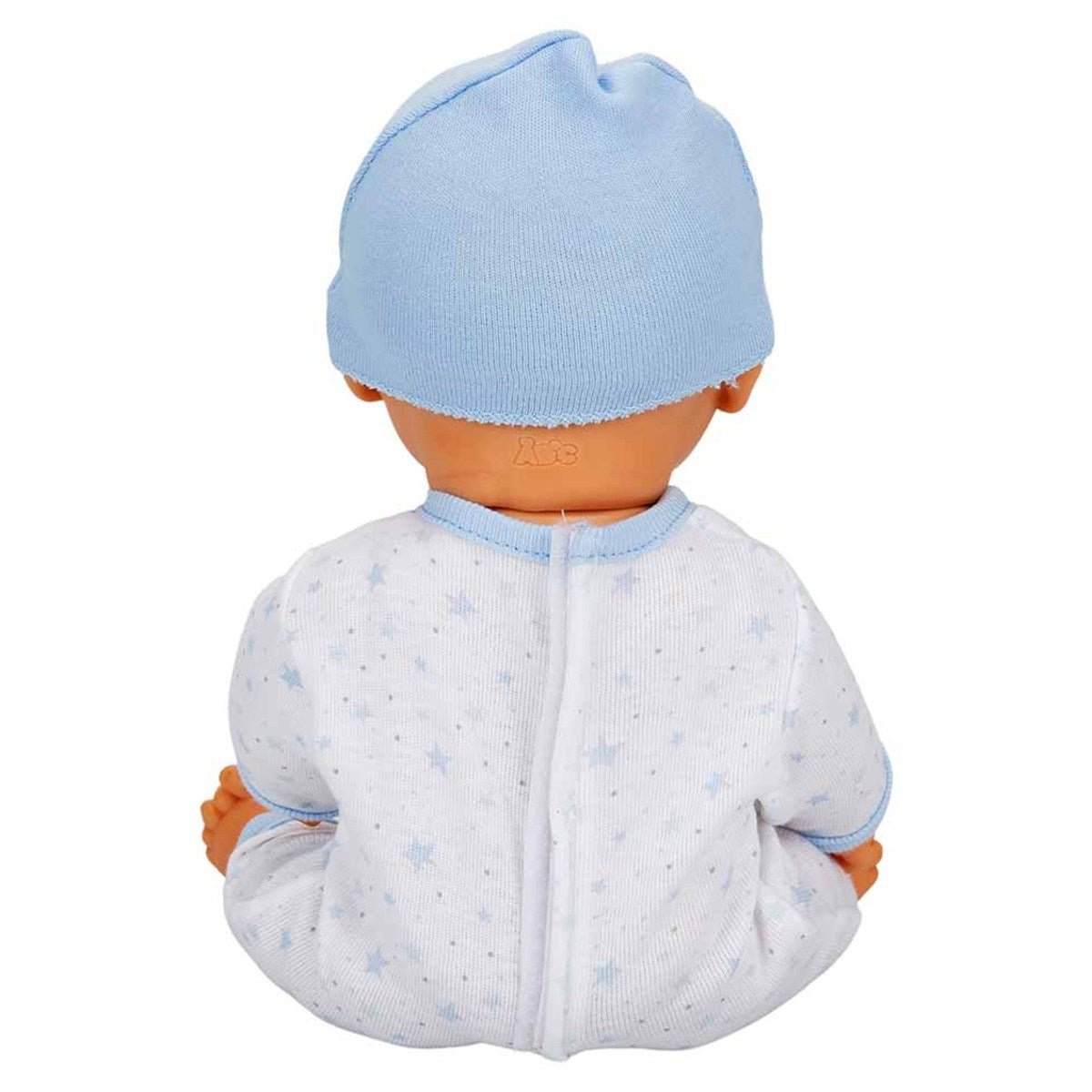 Dollz n More Bebelou Yemek Zamanı Sesli Bebek Seti 35 cm Aksesuarlı ve Mavi Tulumlu İnteraktif Evcilik Oyun Seti - Roket Oyuncak