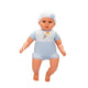 Dollz n More Denis Bebek 60 Cm Mavi Puantiyeli Beyaz Bere - Roket Oyuncak
