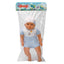 Dollz n More Denis Bebek 60 Cm Mavi Puantiyeli Beyaz Bere - Roket Oyuncak