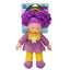 Dollz n More Gökkuşağı Bebeği 35 cm Mor Saçlı Bez Bebek - Roket Oyuncak