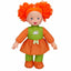 Dollz n More Gökkuşağı Bebeği 35 cm Turuncu Saçlı Bez Bebek - Roket Oyuncak