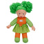 Dollz n More Gökkuşağı Bebeği 35 cm Yeşil Saçlı Bez Bebek - Roket Oyuncak