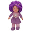 Dollz n More Gökkuşağı Bebekleri 45 Cm Mor Saçlı - Roket Oyuncak
