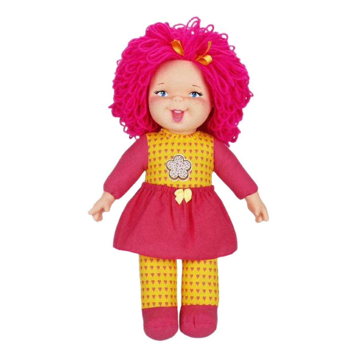Dollz n More Gökkuşağı Bebekleri 45 Cm Pembe Saçlı - Roket Oyuncak
