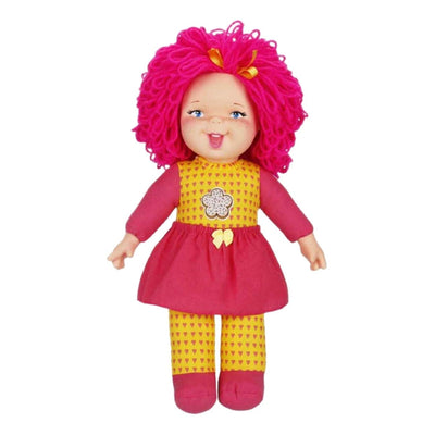 Dollz n More Gökkuşağı Bebekleri 45 Cm Pembe Saçlı - Roket Oyuncak