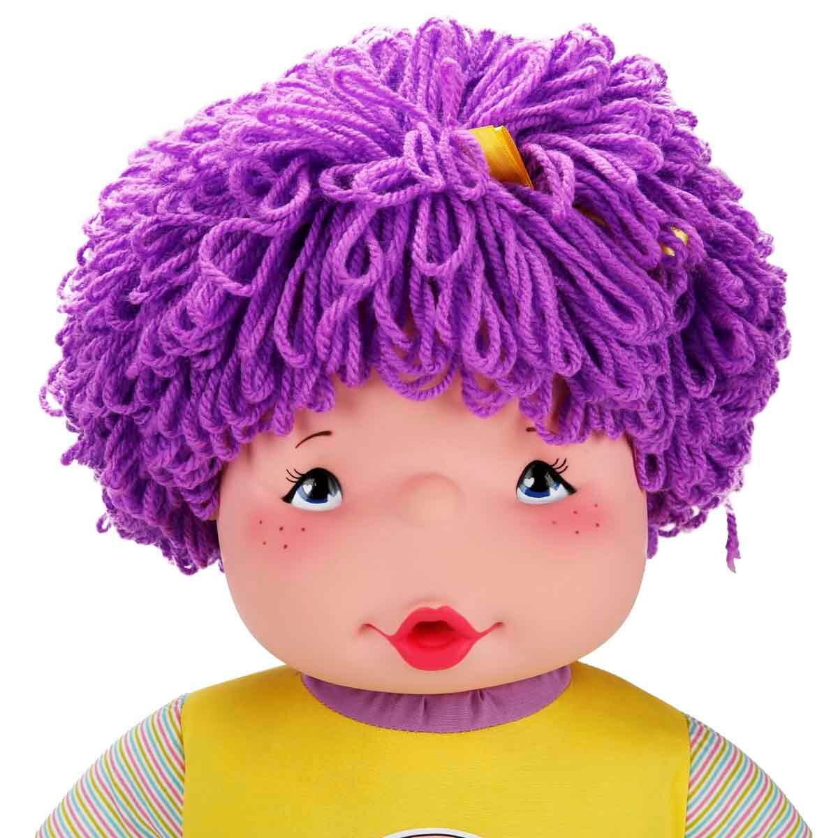 Dollz n More Gökkuşağı Bebekleri 70 Cm Mor - Roket Oyuncak